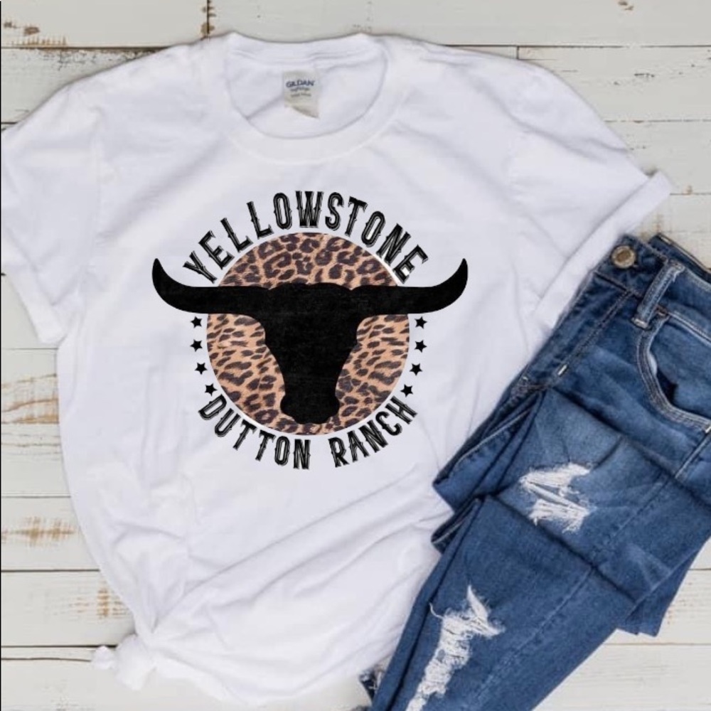 Yellowstone Leopard Tee